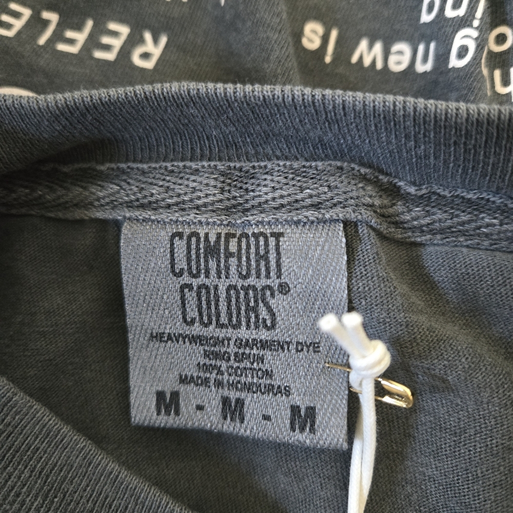 NWT Comfort Color Angel Numbers & Happy‎ Face Unisex Tee Size Medium 100% Cotton - Picture 12 of 12